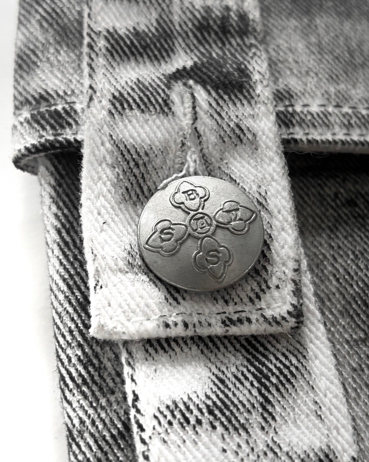 WHITE STALLION WAXED MUD DENIM JACKET - 1/1