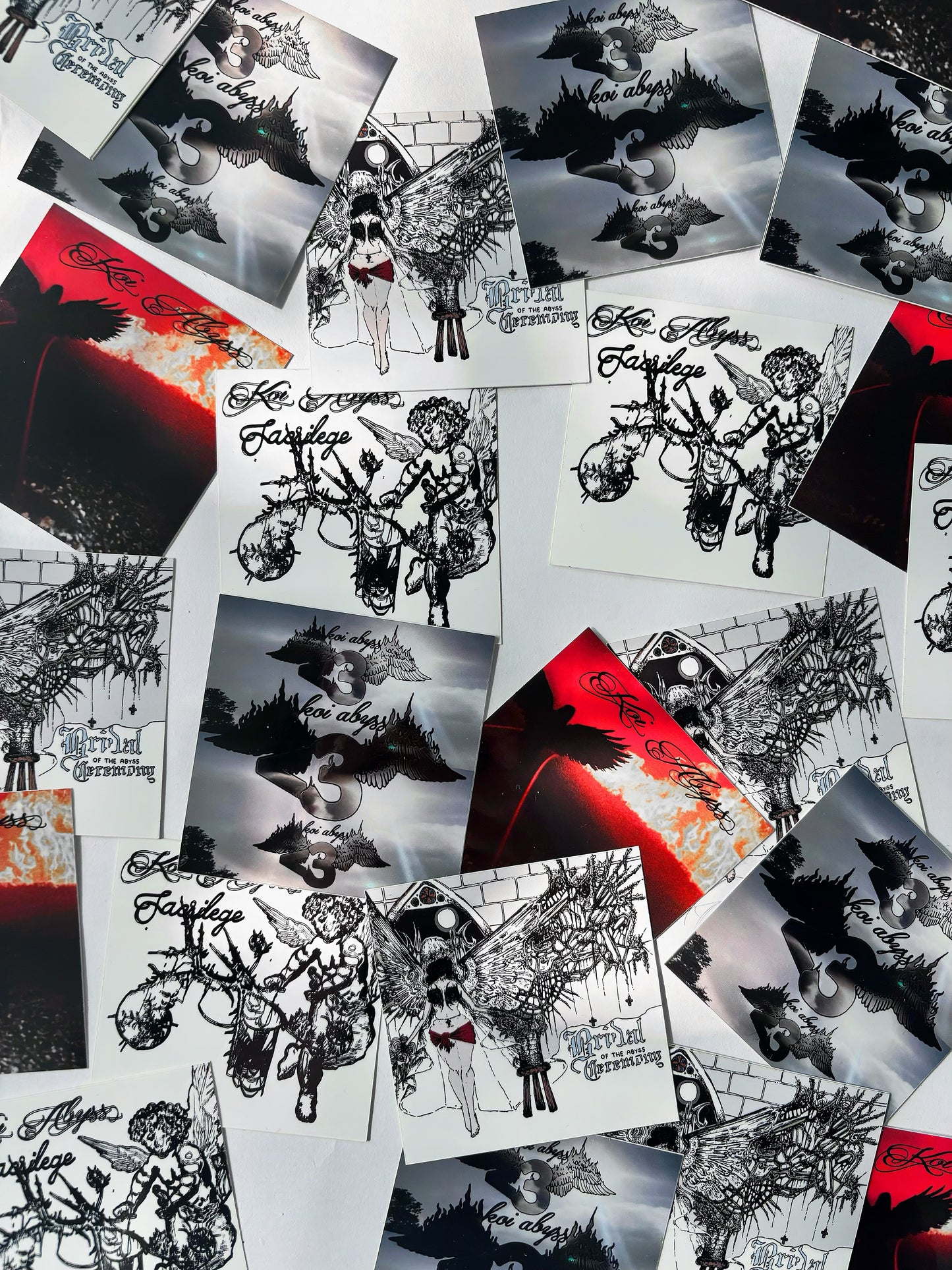 TRIPLE-3 STICKER PACKS