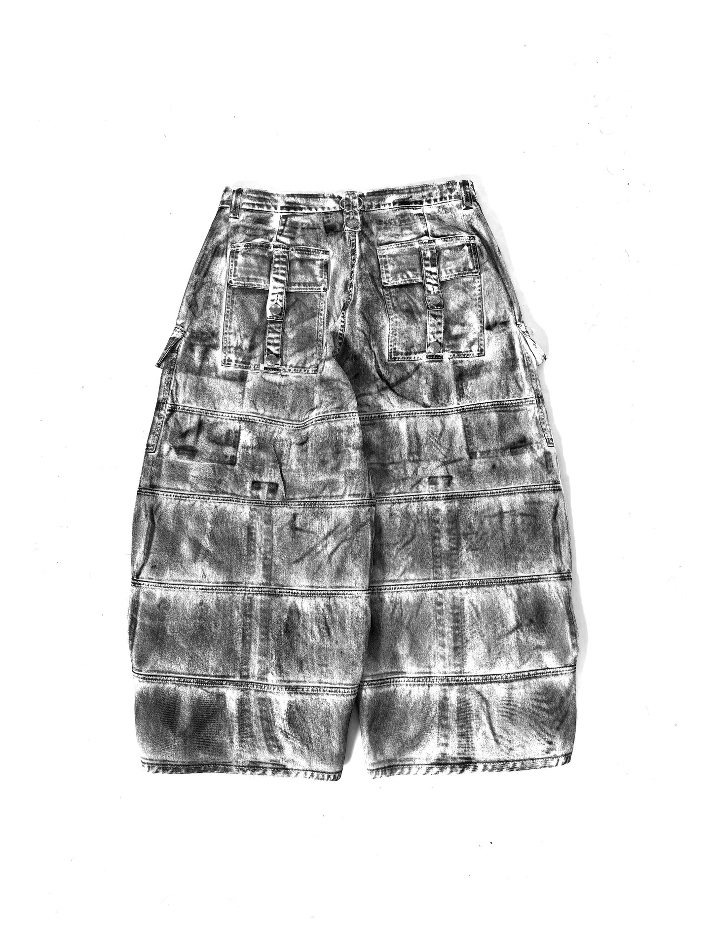 WAXED UTILITY MUD DENIM- 1/2