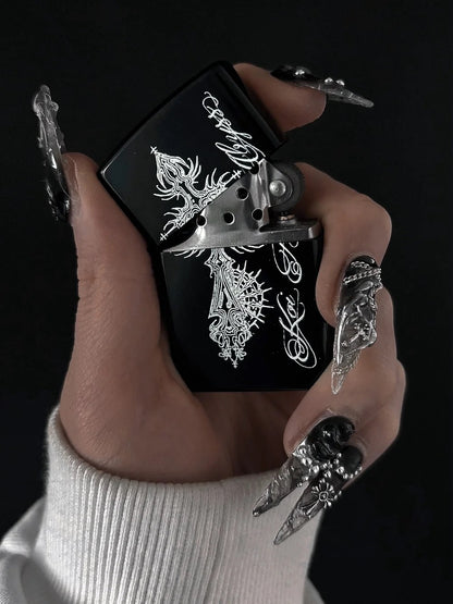 SCRIPT ROSARY LIGHTER