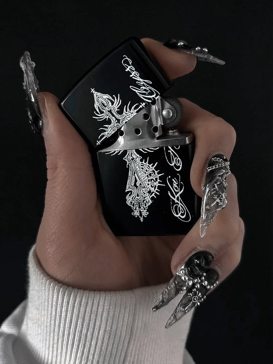 SCRIPT ROSARY LIGHTER