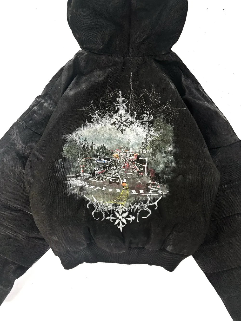 SUNSET BLVD WAXED DENIM JACKET