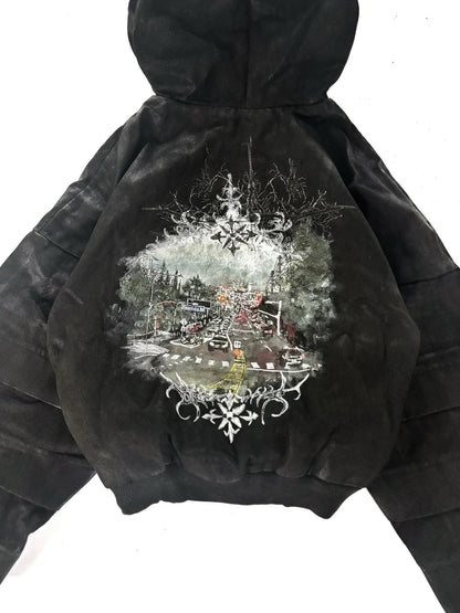 SUNSET BLVD WAXED DENIM JACKET