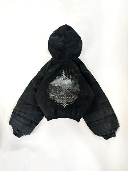 SUNSET BLVD WAXED DENIM JACKET