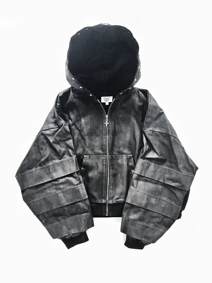 WAXED LYFESTYLE DENIM JACKET