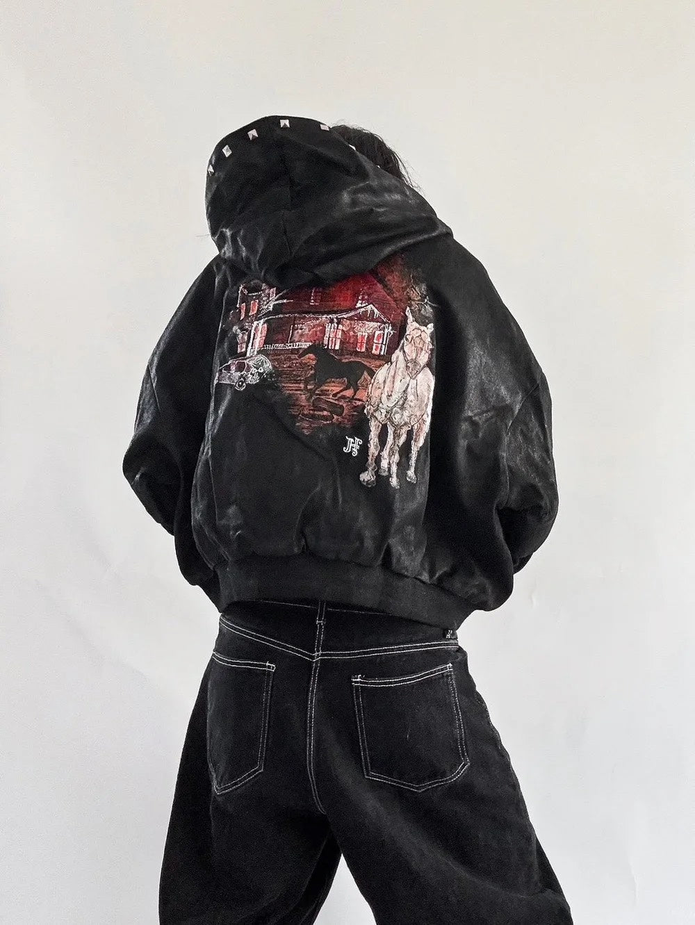 WAXED LYFESTYLE DENIM JACKET