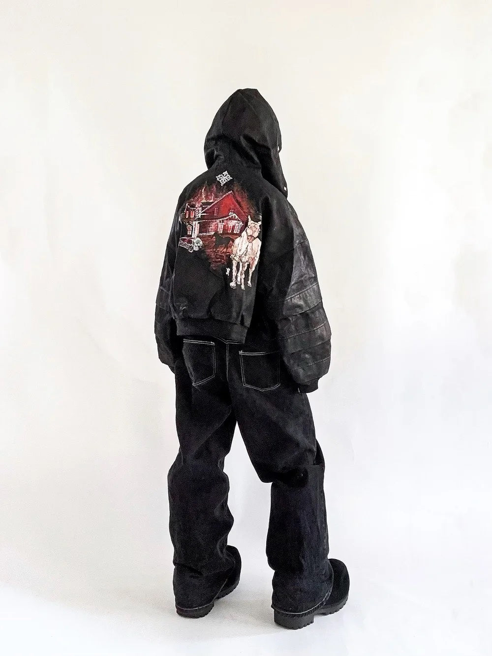 WAXED LYFESTYLE DENIM JACKET