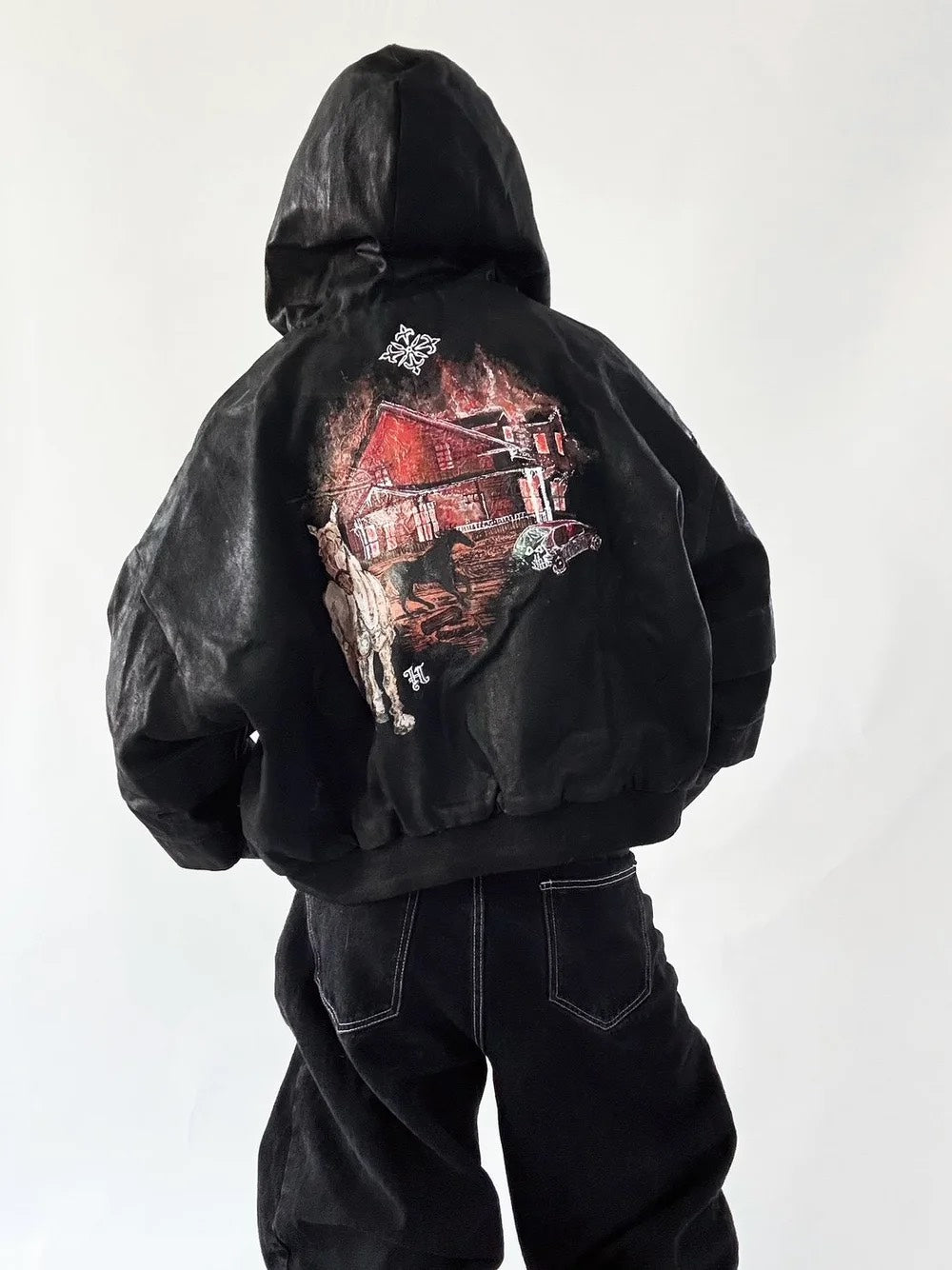 WAXED LYFESTYLE DENIM JACKET