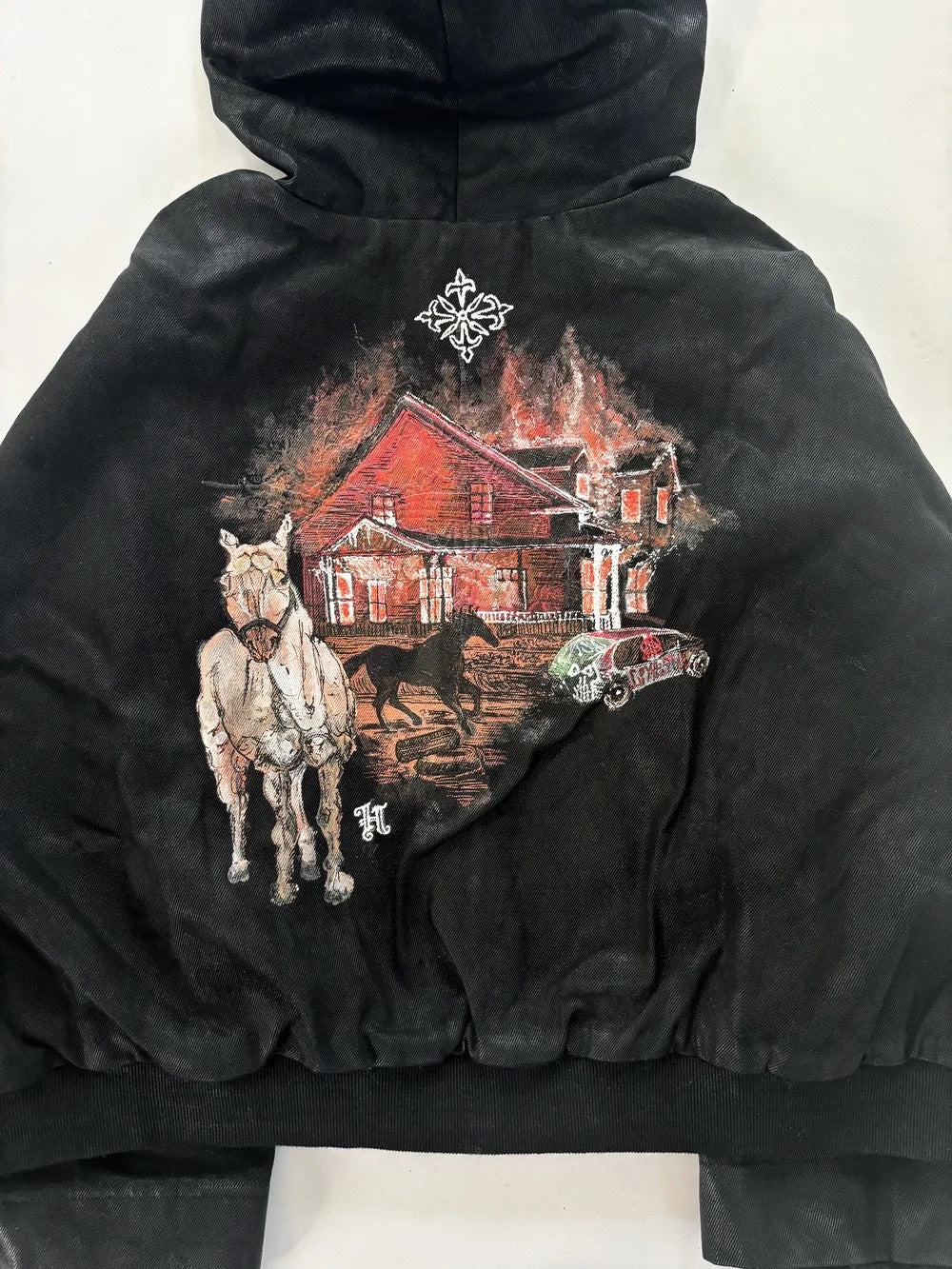 WAXED LYFESTYLE DENIM JACKET