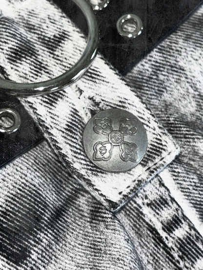 WAXED UTILITY MUD DENIM- 1/2